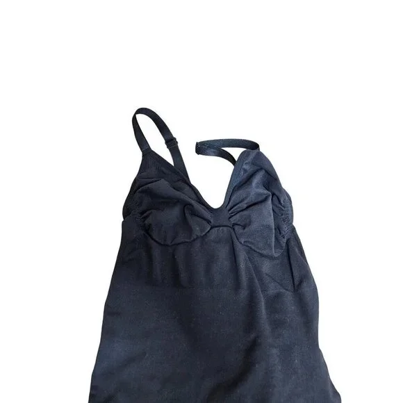 New without tags Skims Seamless Sculpting Mid Thigh Bodysuit SZ S/M in Black - Picture 4 of 7